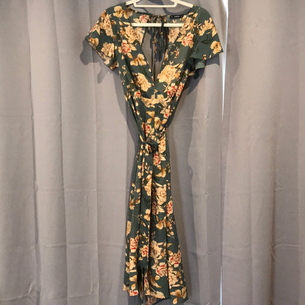 Floral midi dress